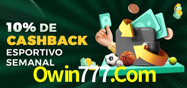 10% de bônus de cashback na Owin777.Com